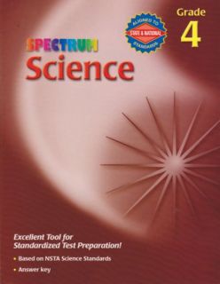 Spectrum Science Grade 4 - Workbook