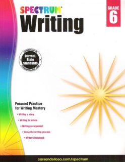 Spectrum Writing Grade 6 - Workbook