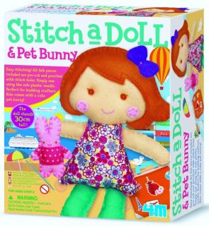 Stitch a Doll & Pet Bunny