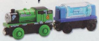 Wooden Railway & Trains - Thomas Percy & Engine Wash Car LC98089