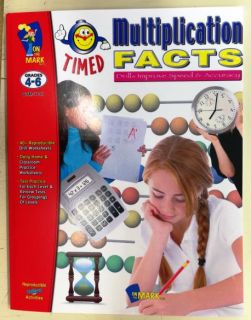 Timed Multiplication Facts