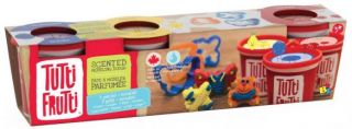 Tutti Frutti Scented Modeling Dough - 3 Packs+ Moulds