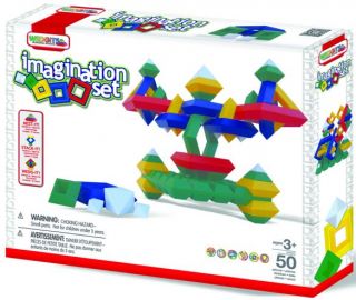 Wedgits Imagination Set - 50 Pieces
