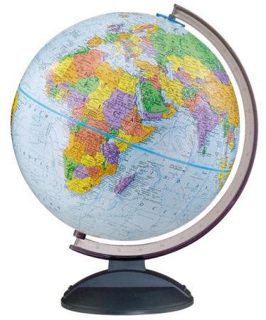 12" World Globe "Traveler "