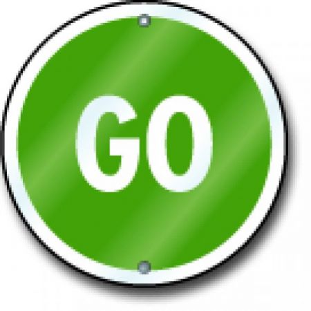 2-Sided Decoration - Go Sign