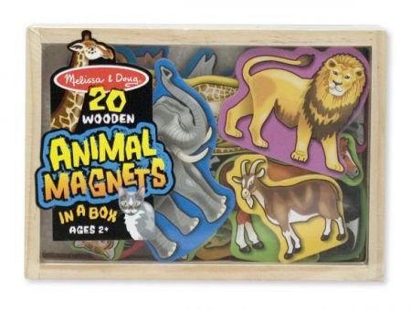 M&D 20 Animal Magnets /Wooden
