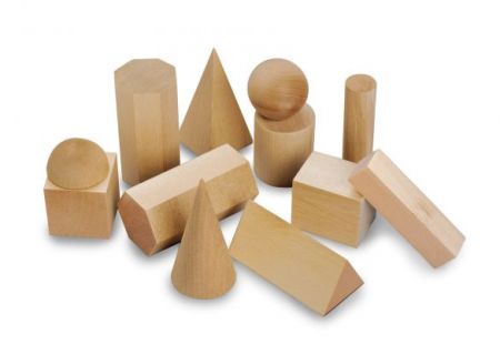 3D Geometric Solids 12pc Set