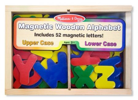 M&D Magnetic Wooden Alphabet