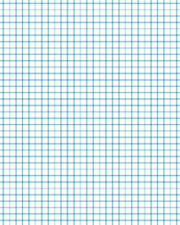 Blank Exercise Book 7" x 9" - For Graphing, 4 Squares To An Inch