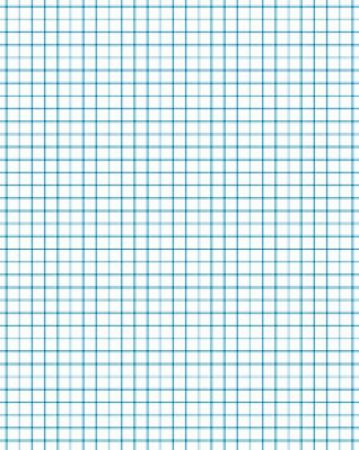 Blank Exercise Book 7" x 9" - For Graphing, 4 Squares To An Inch