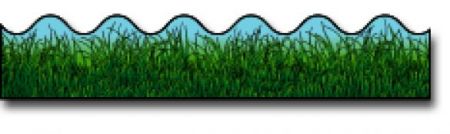 Borders_Scalloped - Grass