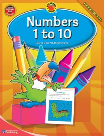 Brighter Early or Preschool Learning - Numbers 1 to 10