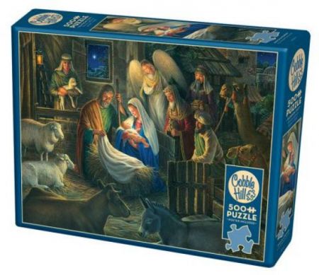 Cobble Hill 500 pcs Puzzle - Away in a Manger