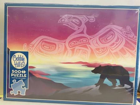 Cobble Hill 500 pcs Puzzle - Crossings: Thunderbird and Bear