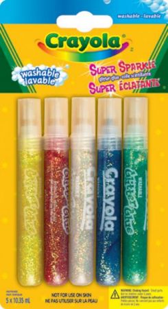 Crayola Glitter Glue 5 colors