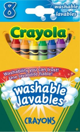 Crayola Washable Crayons 8 Colors