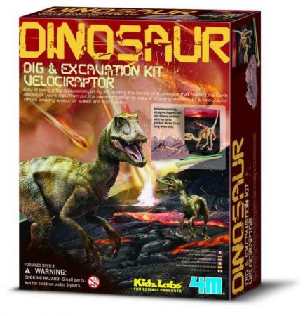 Dinosaur Skeleton Excavation Kit - Velociraptor