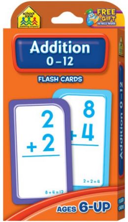 Flash Cards - Addition 0 - 12