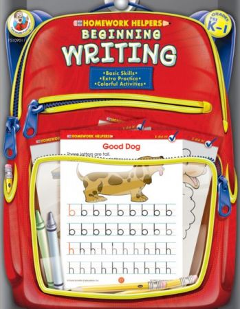 Homework Helper / Workbook PreK-G1 : Beginning Writing
