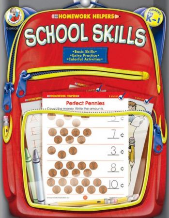 Homework Helper / Workbook PreK-G1 : School Skills