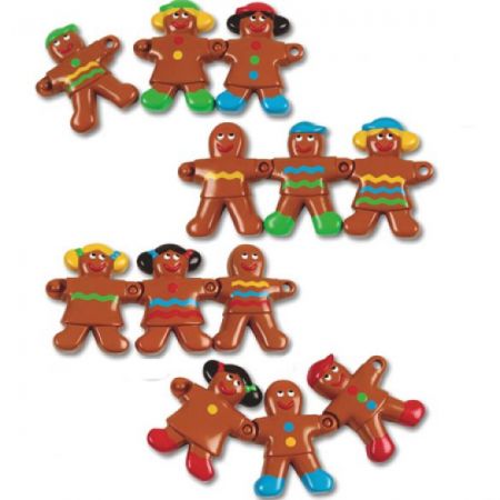 Learning Resources - Smart Snacks Gingerbread Sort & Snap Cookies