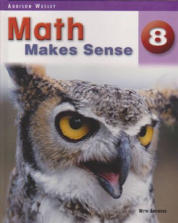 Math Makes Sense Text Book 8