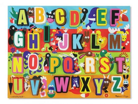 M&D Wooden Chunky Puzzle - Jumbo ABC