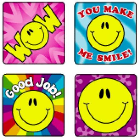 Motivational Stickers - Smile Fun