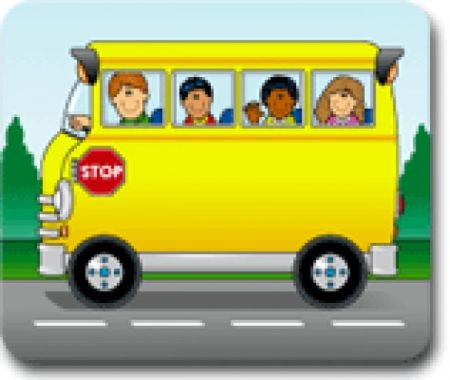 Name Tags - School Bus