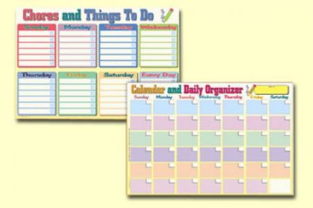 Painless Learning Placemat - Calendar & Daily Organizer