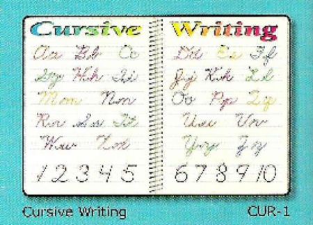 Painless Learning Placemat - Cursive Writing