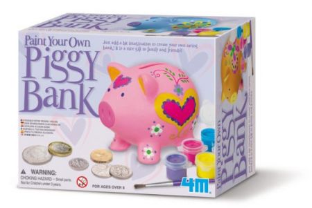 Paint Your Own Piggy Bank