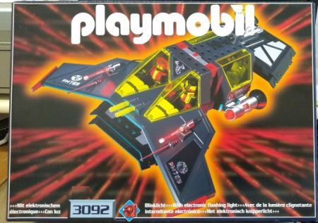 Playmobil #3092 Dark Invader / Space Shuttle