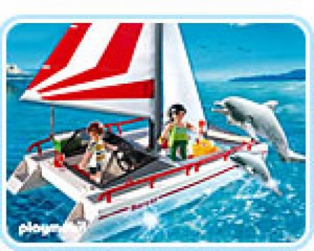 Playmobil #5130 - Catamaran with Dolphins