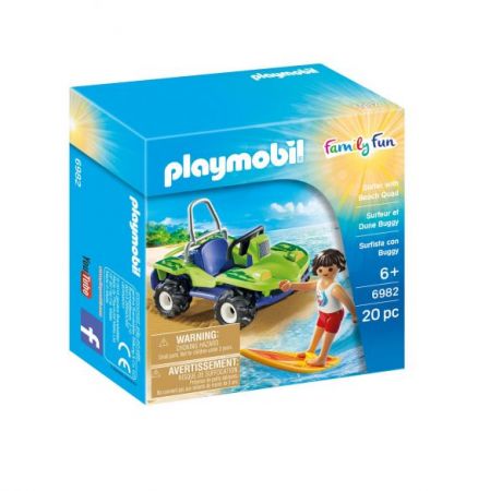 Playmobil #6982 - Surfer with Beach Quad