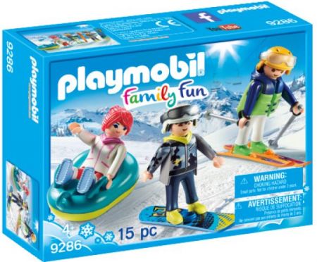 Playmobil #9286 - Winter Sports Trio