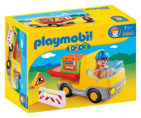 Playmobil #6960 - 1.2.3 Construction Truck