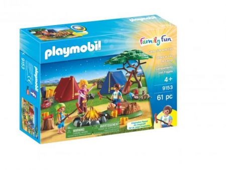 Playmobil #9153 - Camp Site with Fire