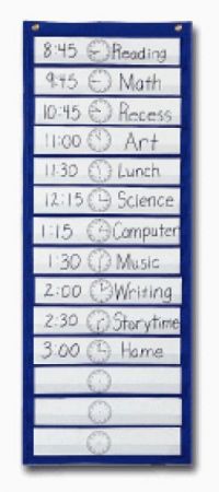 Pocket Chart - Scheduling