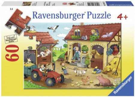 Ravensburger 60 pcs Puzzle - Farm Chores