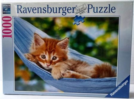 Ravensburger 1000 pcs Puzzle - Kitty In A Swing