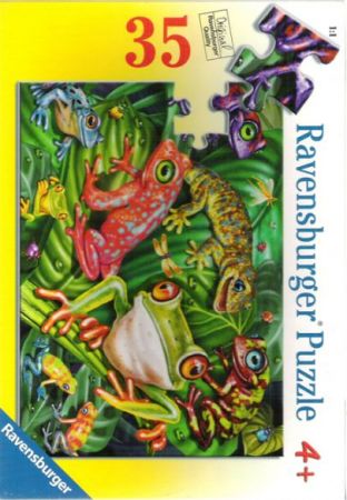 Ravensburger 35 pcs Puzzle - Tropical Frogs