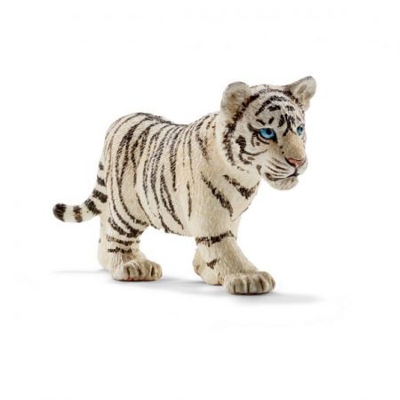 Schleich #14732 - Tiger cub, white.