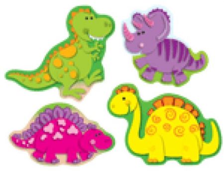 Shape Stickers - Dinosaurs #CD168018