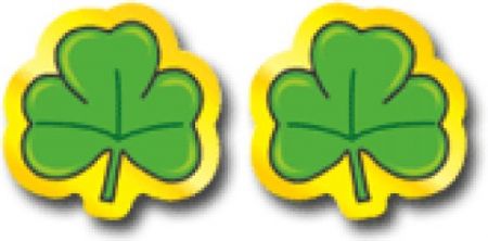 Shape Stickers - Shamrocks #CD5269