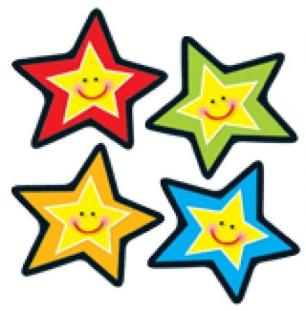 Shape Stickers - Stars #CD168029