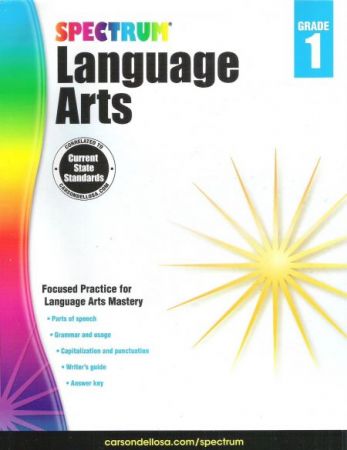 Spectrum Language Arts / Grammar Grade 1 - Workbook