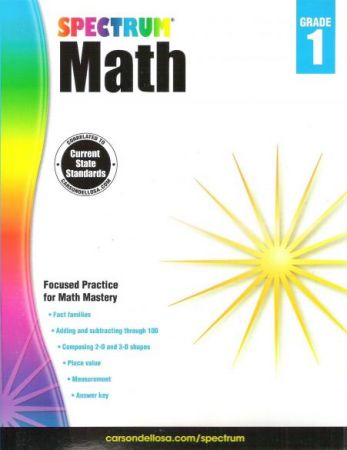 Spectrum Math Grade 1 - Workbook