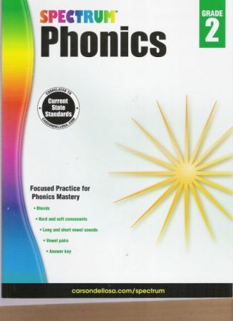 Spectrum Phonics Grade 2 - Workbook