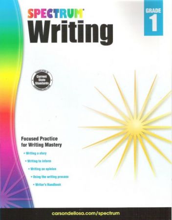 Spectrum Writing Grade 1 - Workbook
